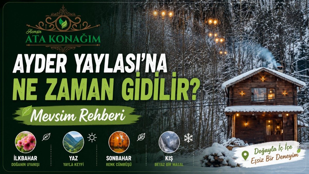 When is the best time to visit Ayder Plateau? Seasonal Guide