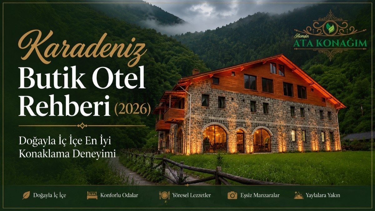 Black Sea Boutique Hotel Guide (2026) | The Best Accommodation Experience Surrounded by Nature