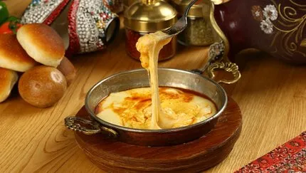 Rize tea served in Çamlıhemşin, Rize
