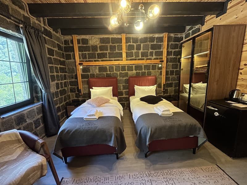 Hemşin Ata Konağım Standard Room No. 102 with Two Separate Beds, Çamlıhemşin, Rize